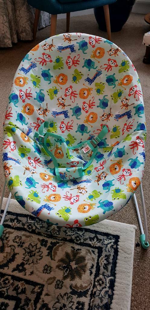 bright starts silly safari bouncer